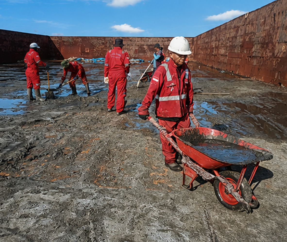 Worker on site